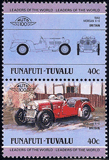 Tuvalu-Fanufuti 1984 - Morgan 4+4