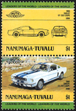 Tuvalu-Nanumaga 1984 - Shelby GT 350 - 1966