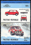 Tuvalu-Niutao 1984 - Austin Mini Cooper 1968