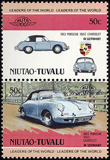 Tuvalu-Niutao 1984 - Porsche 356 c - 1963