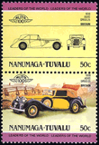 Tuvalu-Nanumaga 1984 - Alvis Speed 25 - 1938