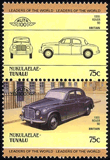 Tuvalu Nukulaelae 1985 - Rover 90 - 1955
