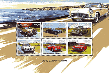 Zambie 1998 - Mercedes 280 SE - Aston Martin DB2 - VW Beetle - Lancia Aurélia B20 - Lamborghini 350 GT - Cisitalia 202 Coupé