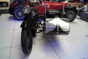 Moto Ariel et Side car Jaguar - 1933