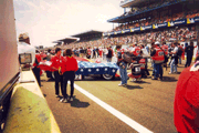 Au départ : Panoz LMP Roadster S avec B Leitzinger / E Bernard / D Brabham - 7ème
