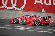 Ferrari F458 Italia - Stéphane Ortelli / Frédéric Makowiecki / Jaime Melo - GTE Pro - Abandon : panne électronique