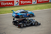 Porsche 997 RSR et HPD ARX 03b-Honda