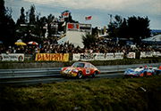 Porsche 911 S - Jean sage / Georg Loos / Franz Pesch - Abandon suivie par la Matra MS 660 C de Jabouille et Hobbs - Abandon