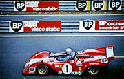 Ferrari 312 P - JC Andruet / Teodoro Zeccoli - 9ème