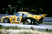 Porsche 935 K3 - Xavier Lapeyre / Anny-Charlotte Verney / Jean-Louis Trintignant - Abandon 18è heure (accident)