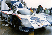 Porsche 962 C - Bob Wollek / Jochen Mass / Vern Schuppan - Abandon 2è heure (Moteur)