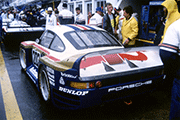 Porsche 961 - René Metge / Claude Haldi / Kees Nierop - Abandon 17è heure (Accident)