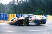 Porsche 961 - René Metge / Claude Haldi / Kees Nierop - Abandon 17è heure (Accident)
