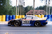 Porsche 961 - René Metge / Claude Haldi / Kees Nierop - Abandon 17è heure (Accident)