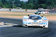 Porsche 962 C - John winter / Frank Jelinski / Pierre-Henri Raphanel - Abandon 8è heure (Fuite d'eau)