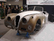 Jaguar XK 120 en restauration